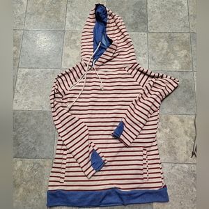 Ampersand Ave " & " double hooded sweatshirt hoodie XXL